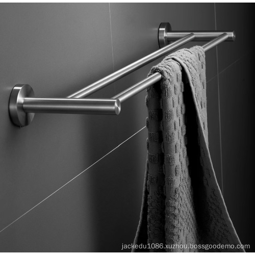 Bathroom stainless steel towel rack bathroom non pack